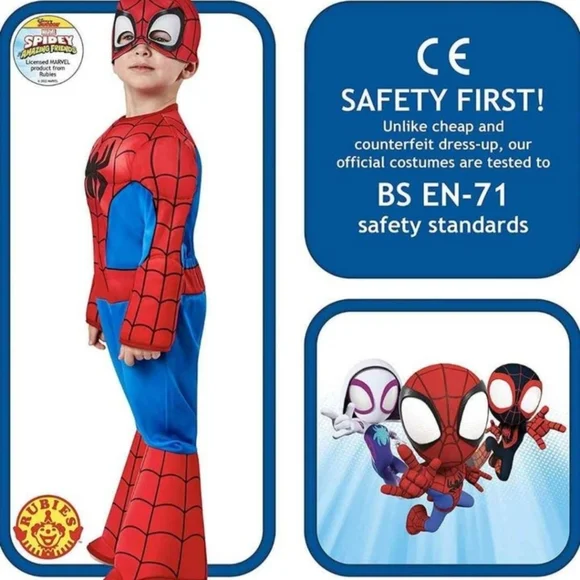 Kids Spiderman costume - Picture 4 of 5
